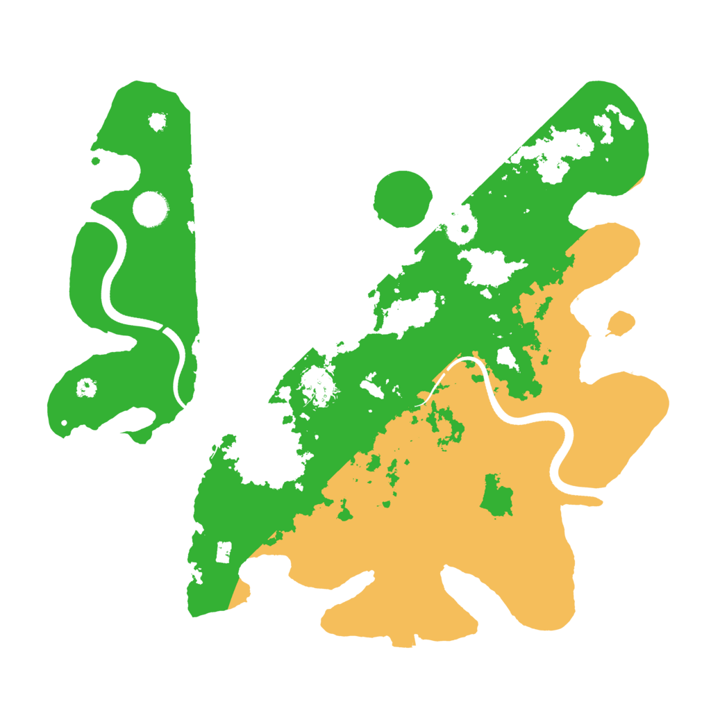 Biome Rust Map: Procedural Map, Size: 3550, Seed: 694784