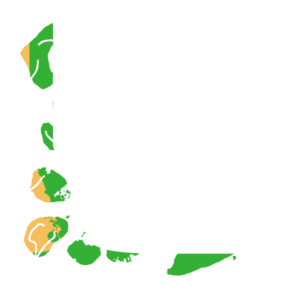 Biome Rust Map: Procedural Map, Size: 3500, Seed: 889326213