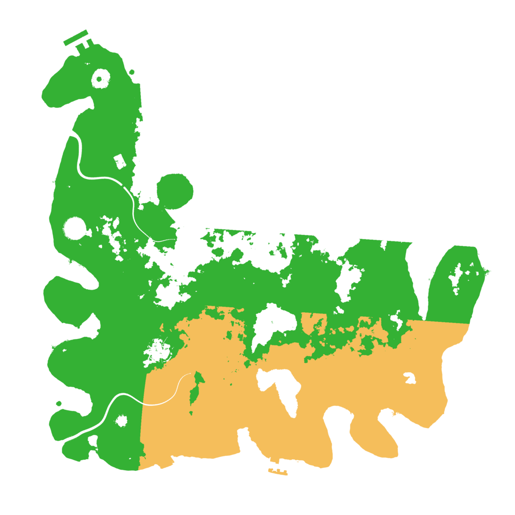 Biome Rust Map: Procedural Map, Size: 4000, Seed: 218210