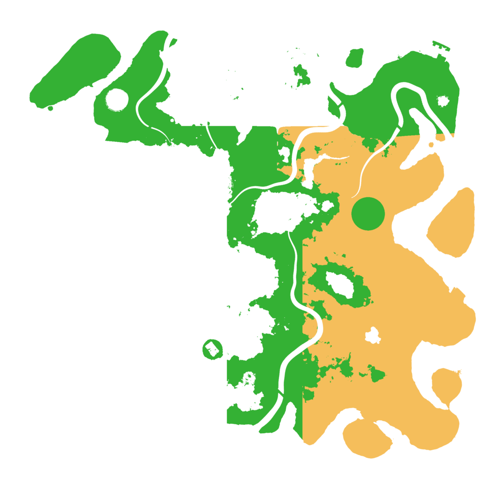 Biome Rust Map: Procedural Map, Size: 4000, Seed: 824767
