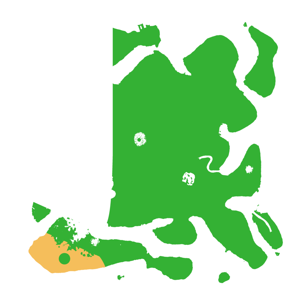 Biome Rust Map: Procedural Map, Size: 3550, Seed: 546650