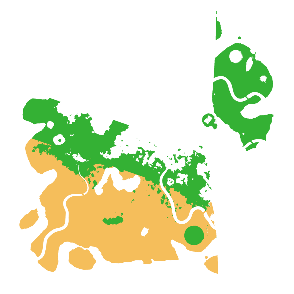 Biome Rust Map: Procedural Map, Size: 4000, Seed: 476991