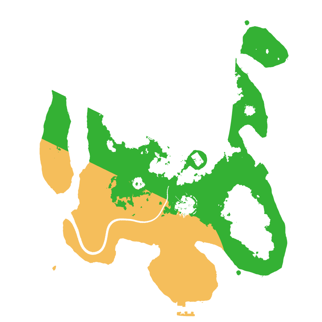 Biome Rust Map: Procedural Map, Size: 2750, Seed: 1471396064