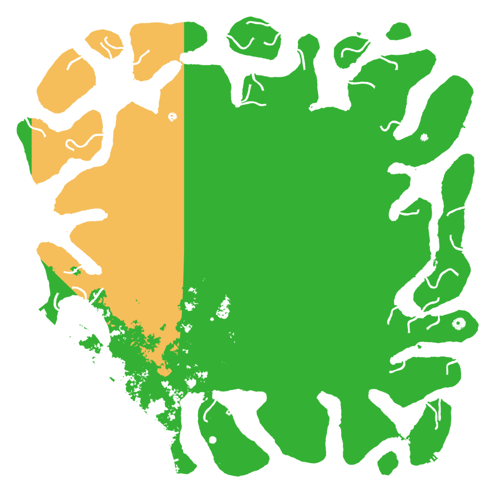 Biome Rust Map: Procedural Map, Size: 6000, Seed: 101