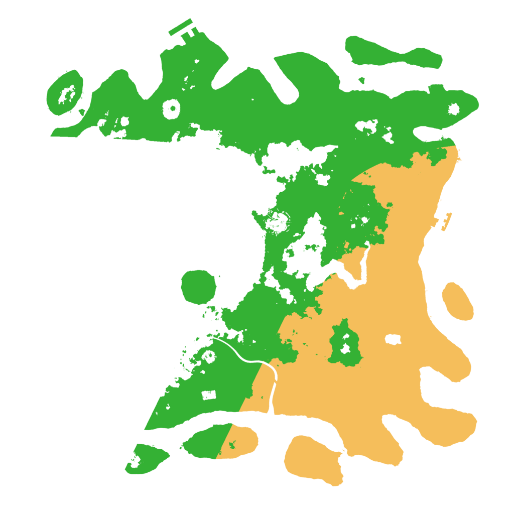 Biome Rust Map: Procedural Map, Size: 4000, Seed: 668532