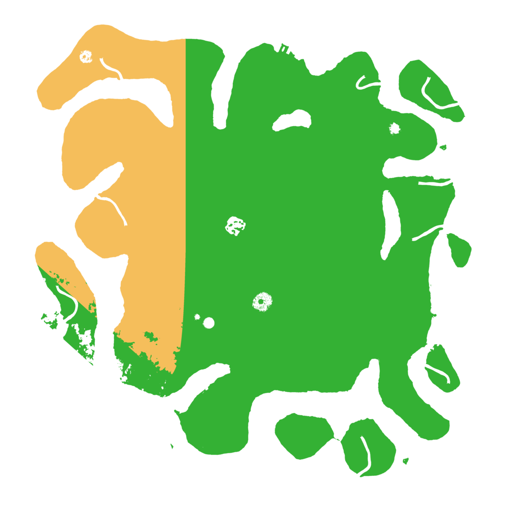 Biome Rust Map: Procedural Map, Size: 4000, Seed: 499451