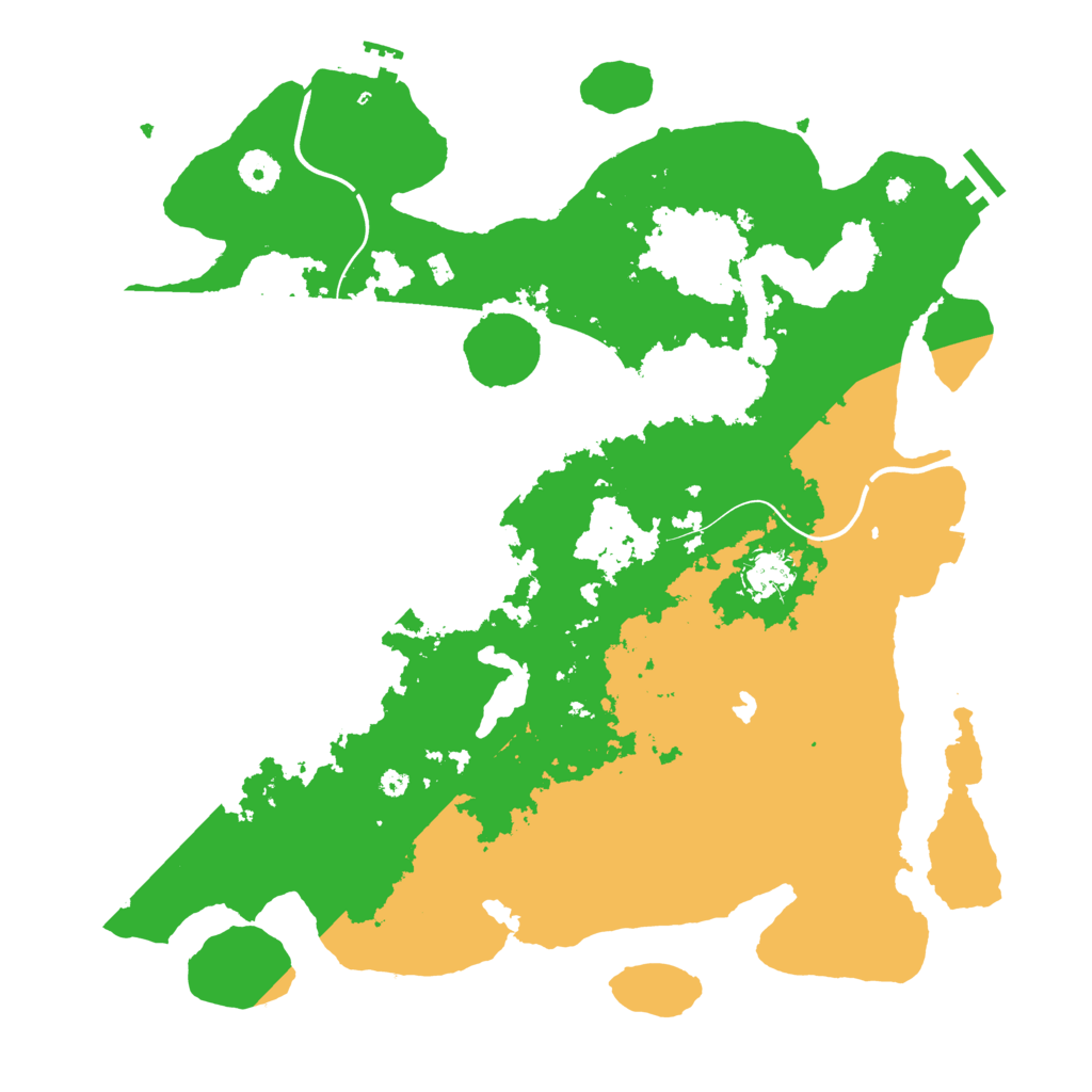 Biome Rust Map: Procedural Map, Size: 4000, Seed: 1324