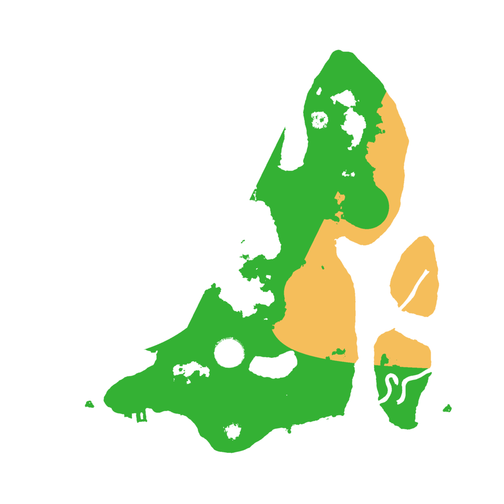 Biome Rust Map: Procedural Map, Size: 3000, Seed: 103046709