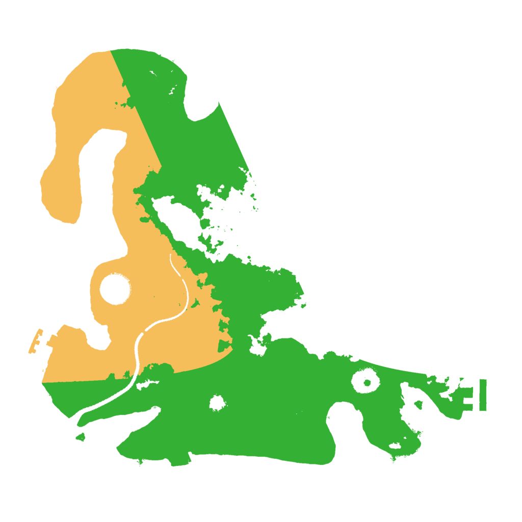 Biome Rust Map: Procedural Map, Size: 3000, Seed: 252168643
