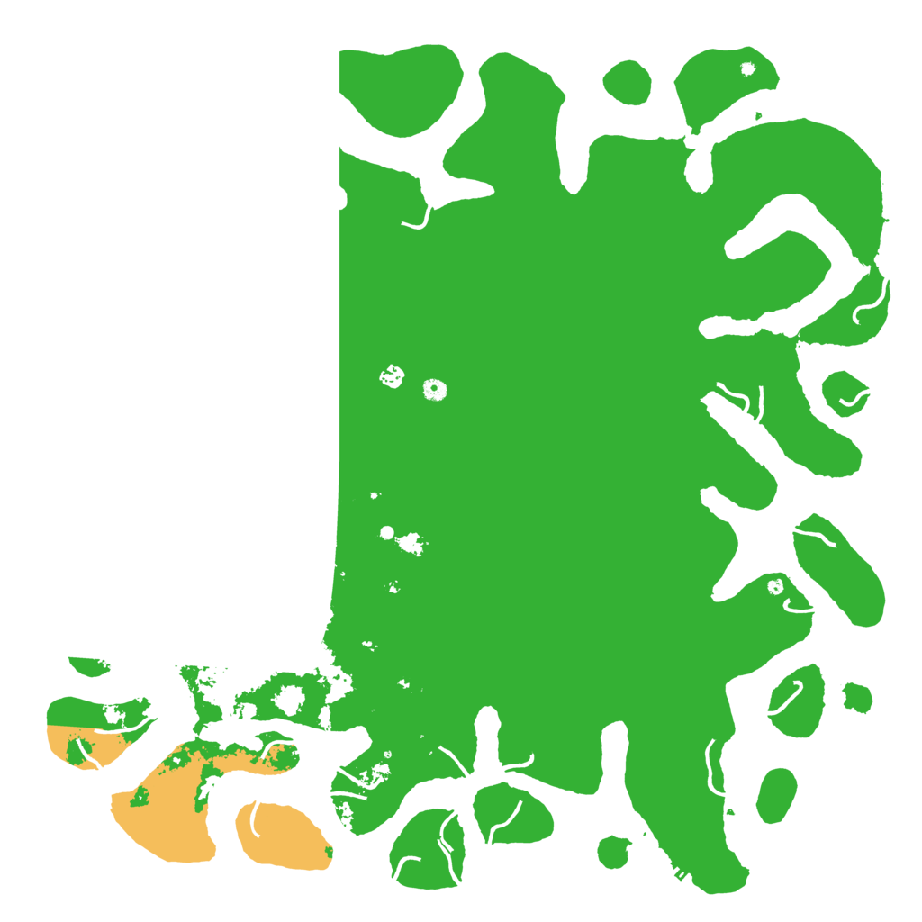 Biome Rust Map: Procedural Map, Size: 6000, Seed: 230122022