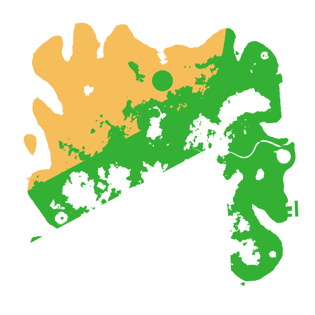 Biome Rust Map: Procedural Map, Size: 4000, Seed: 954321