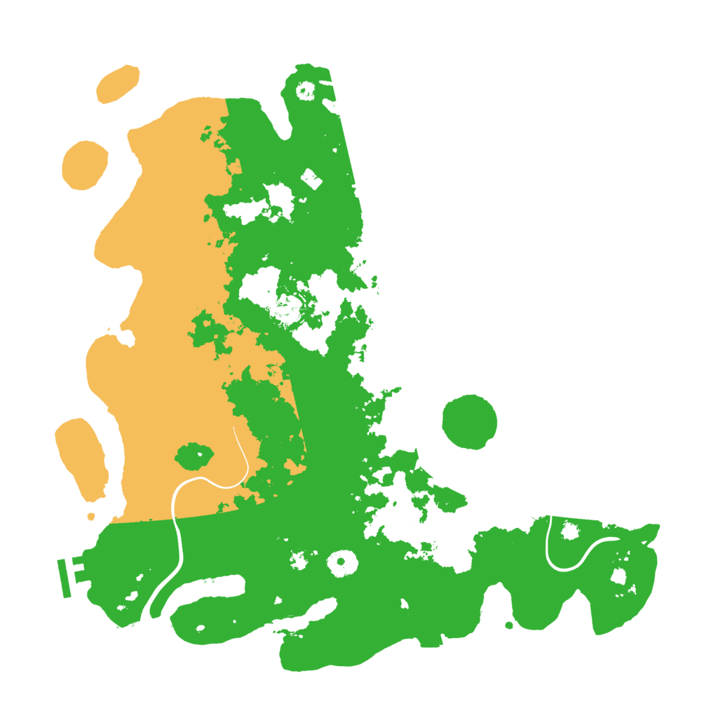 Biome Rust Map: Procedural Map, Size: 3750, Seed: 21123006