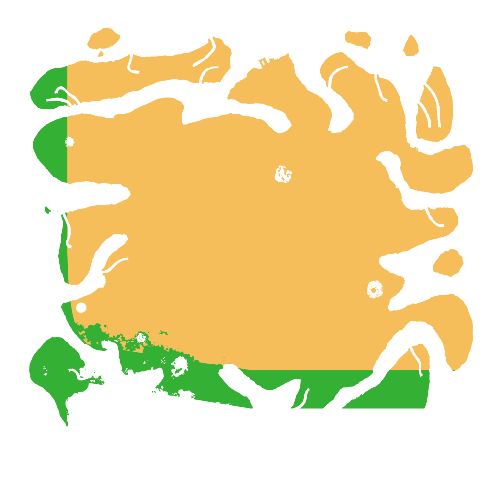 Biome Rust Map: Procedural Map, Size: 4444, Seed: 1489761254