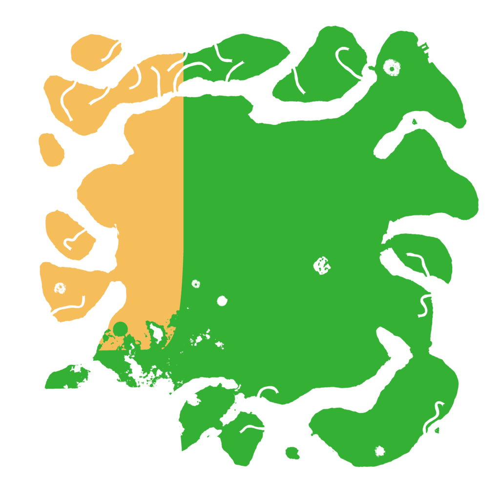 Biome Rust Map: Procedural Map, Size: 4500, Seed: 840130848