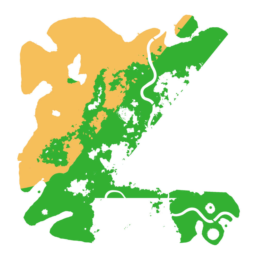 Biome Rust Map: Procedural Map, Size: 4000, Seed: 1211105140