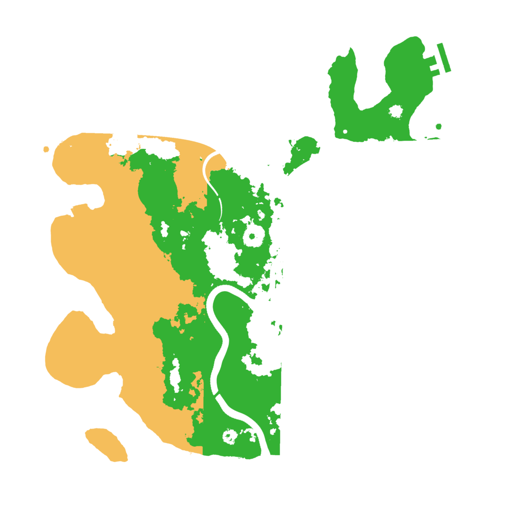 Biome Rust Map: Procedural Map, Size: 3497, Seed: 7875820