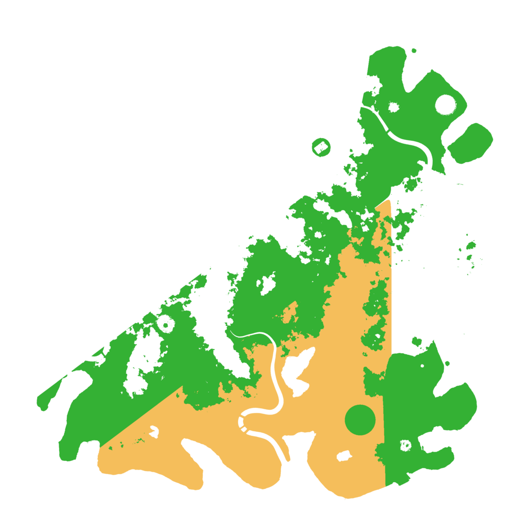 Biome Rust Map: Procedural Map, Size: 4500, Seed: 1261698873