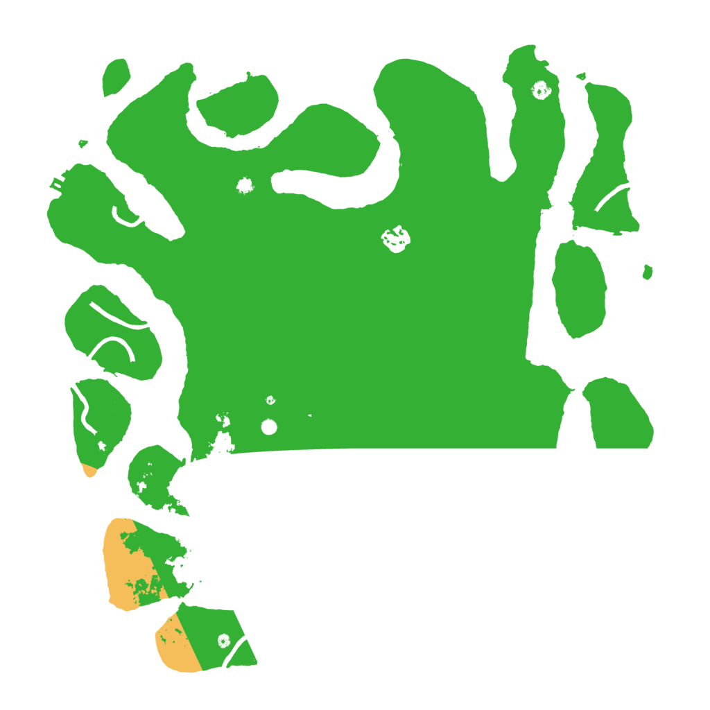 Biome Rust Map: Procedural Map, Size: 4000, Seed: 554975