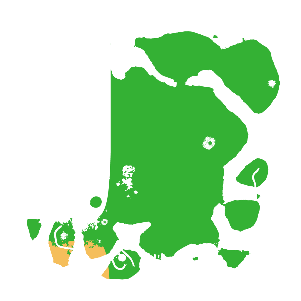 Biome Rust Map: Procedural Map, Size: 3600, Seed: 1915582100