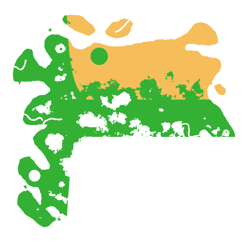 Biome Rust Map: Procedural Map, Size: 3800, Seed: 594539