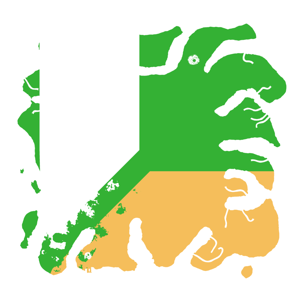 Biome Rust Map: Procedural Map, Size: 4200, Seed: 943618