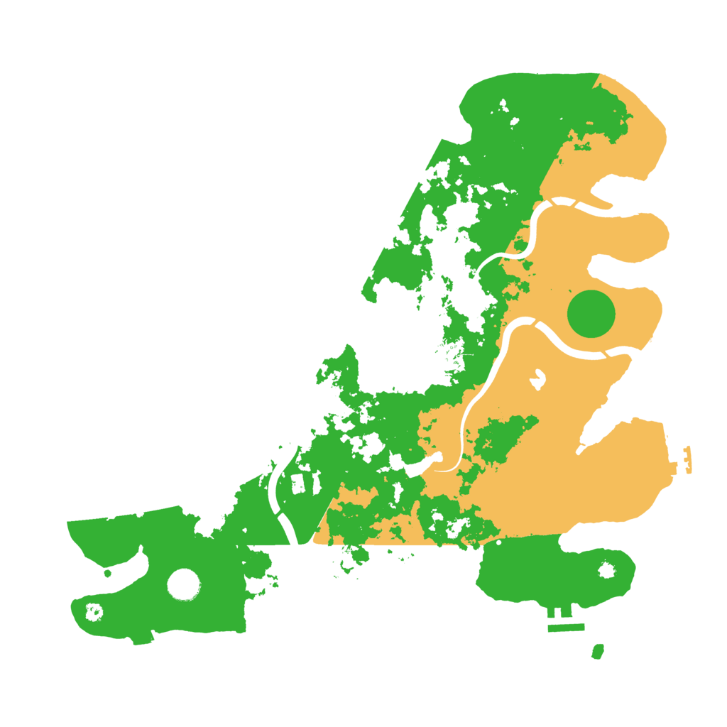 Biome Rust Map: Procedural Map, Size: 4000, Seed: 1472