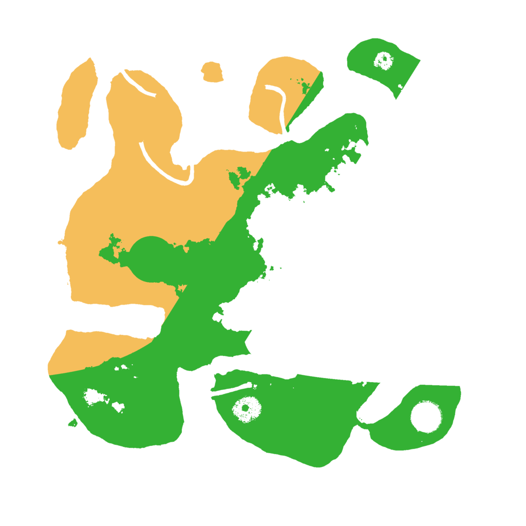 Biome Rust Map: Procedural Map, Size: 3000, Seed: 2435334