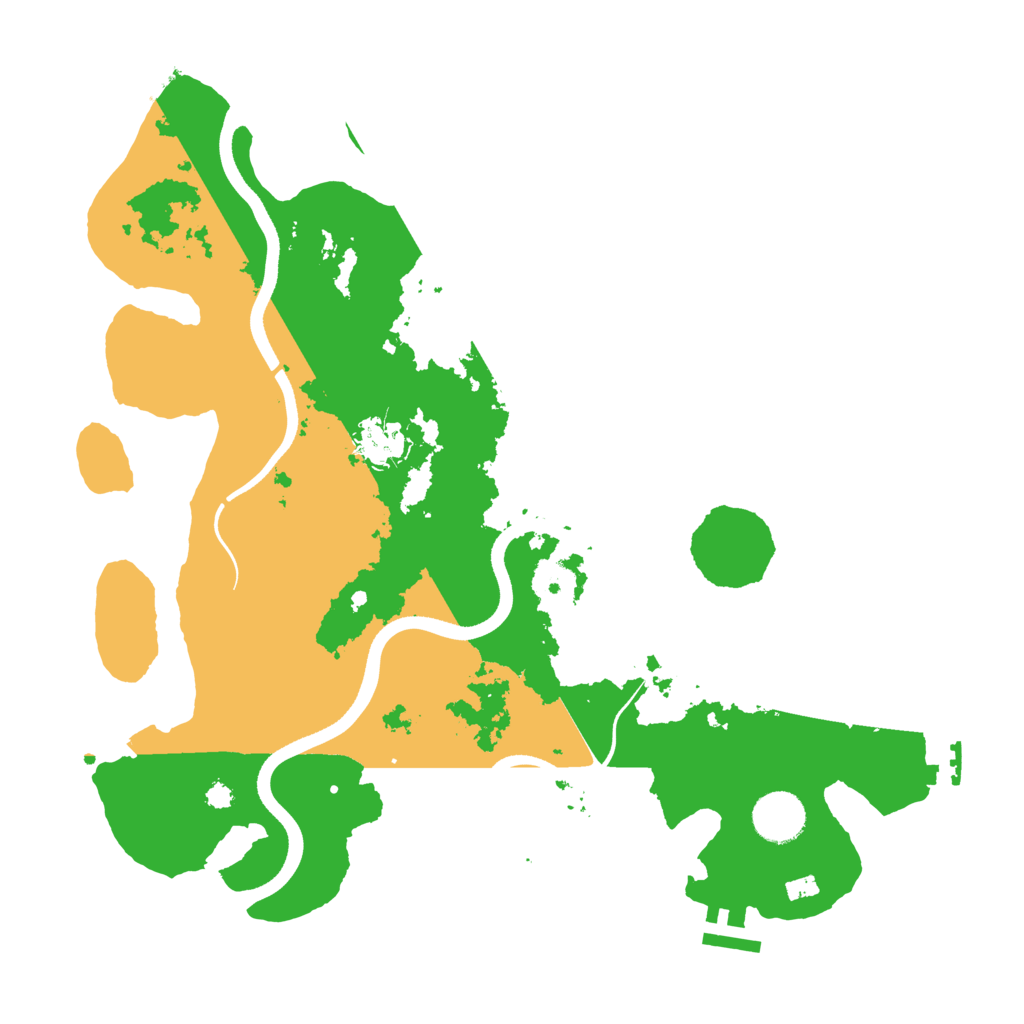 Biome Rust Map: Procedural Map, Size: 3550, Seed: 879767