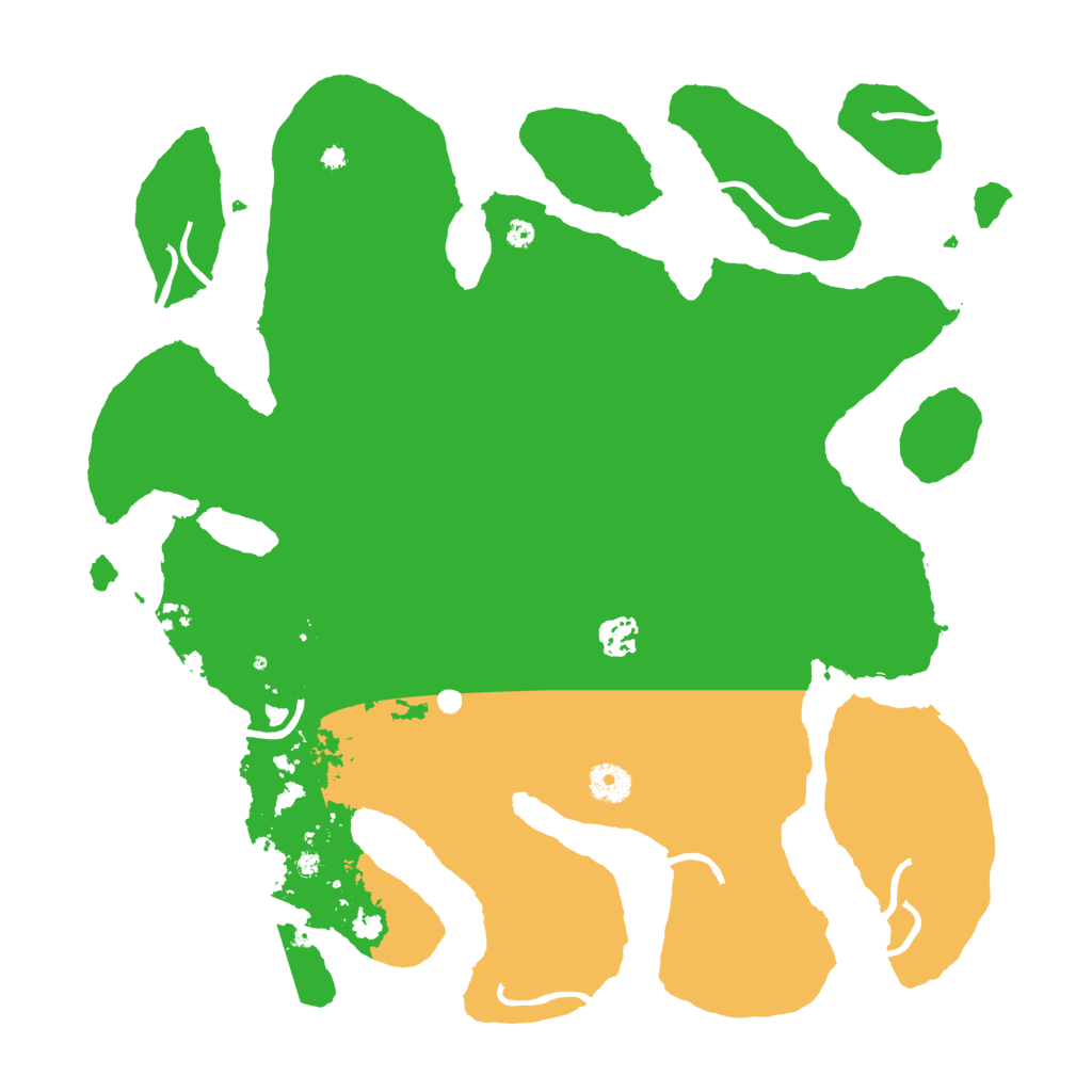 Biome Rust Map: Procedural Map, Size: 4000, Seed: 97154