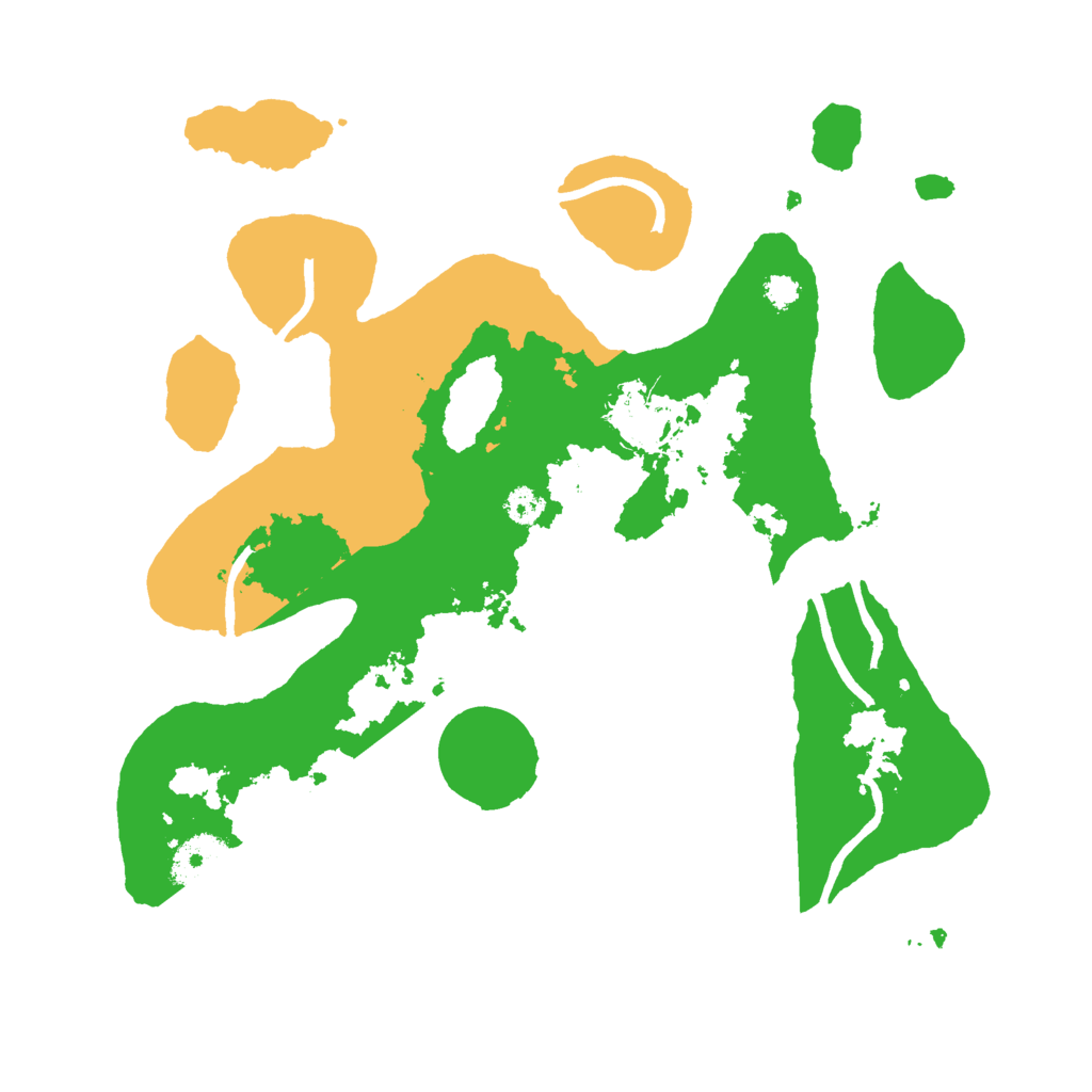 Biome Rust Map: Procedural Map, Size: 3000, Seed: 58928