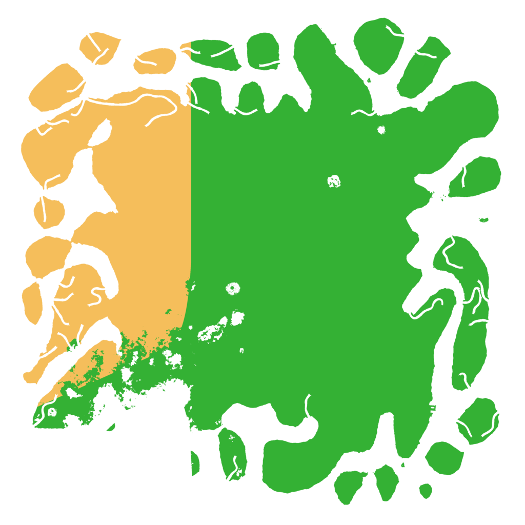 Biome Rust Map: Procedural Map, Size: 6000, Seed: 82400150