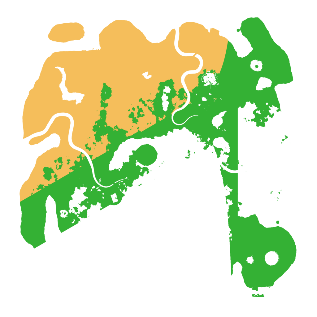 Biome Rust Map: Procedural Map, Size: 4000, Seed: 859612