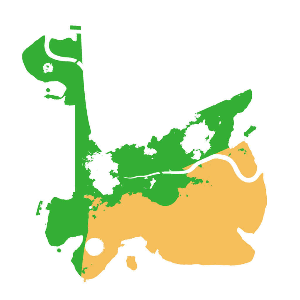 Biome Rust Map: Procedural Map, Size: 3000, Seed: 1846