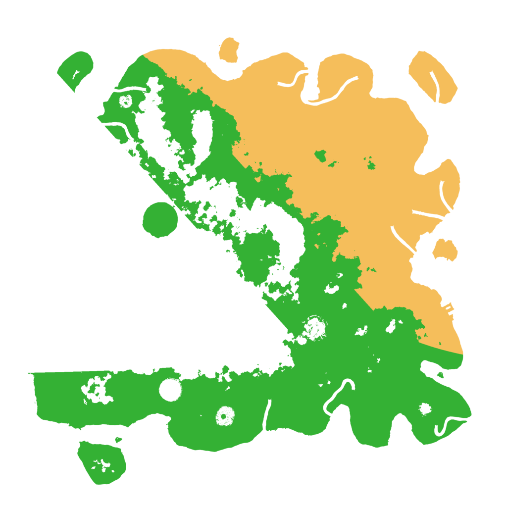 Biome Rust Map: Procedural Map, Size: 3950, Seed: 793143713