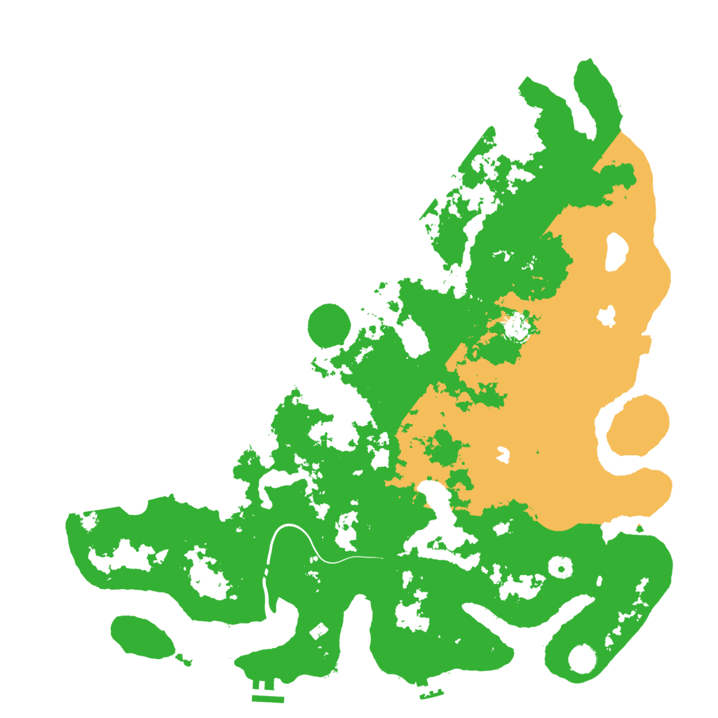 Biome Rust Map: Procedural Map, Size: 4500, Seed: 5706872