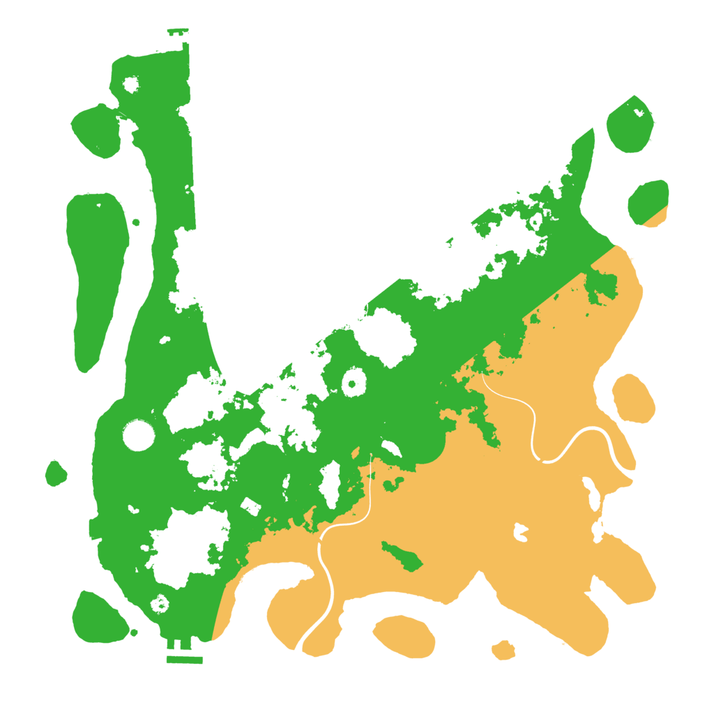Biome Rust Map: Procedural Map, Size: 4000, Seed: 388431