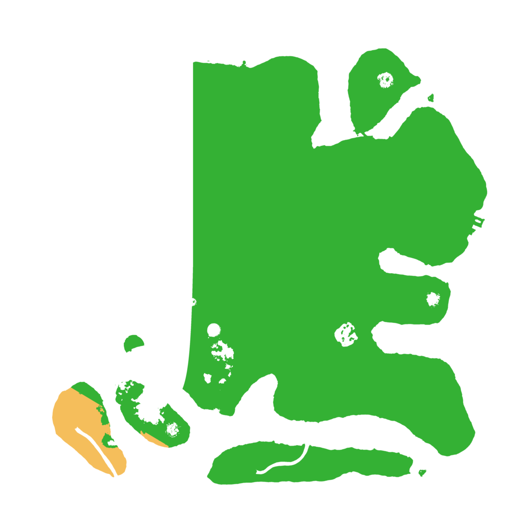 Biome Rust Map: Procedural Map, Size: 3500, Seed: 1352152