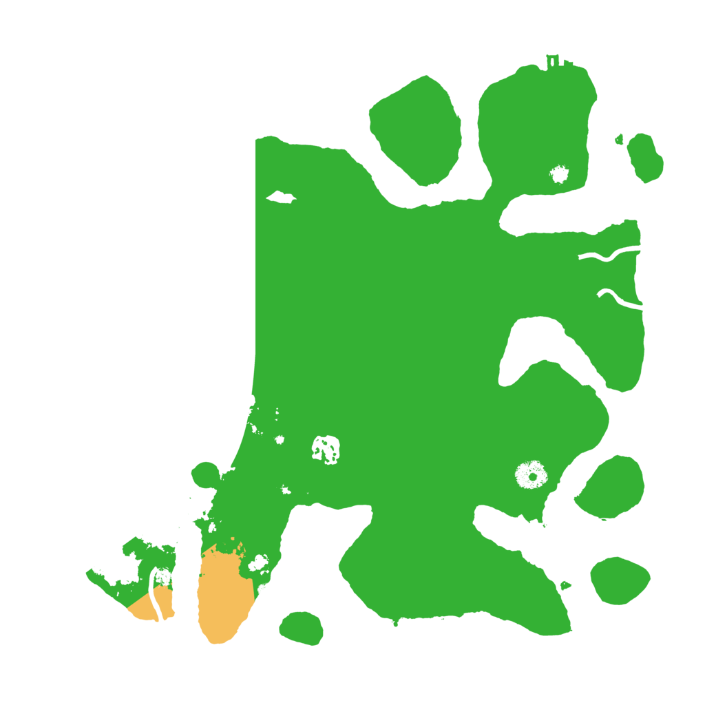 Biome Rust Map: Procedural Map, Size: 3550, Seed: 628841