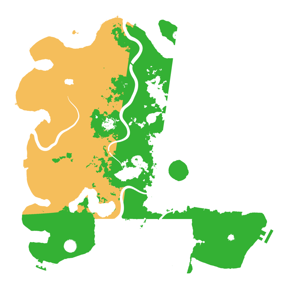 Biome Rust Map: Procedural Map, Size: 4050, Seed: 2006651126
