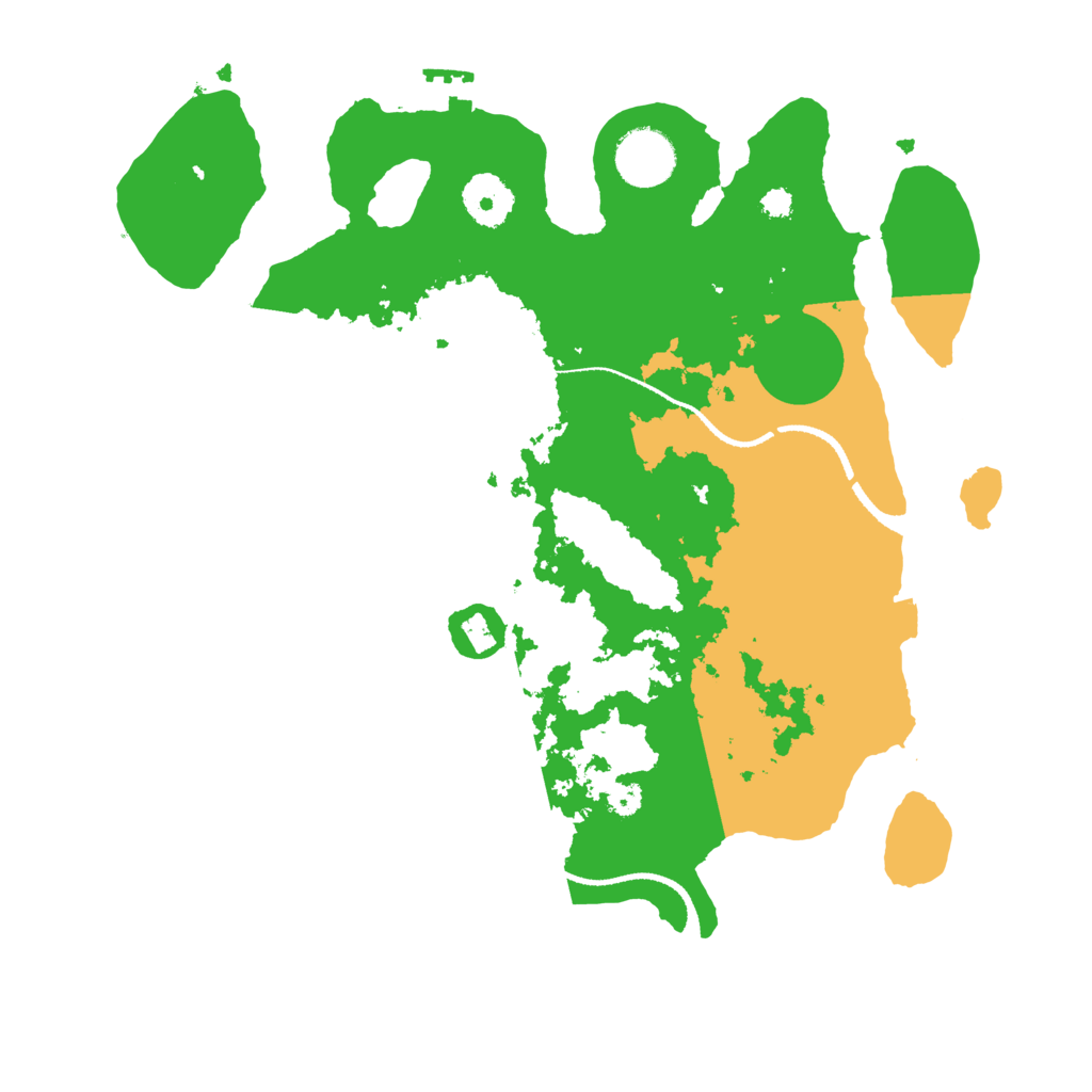 Biome Rust Map: Procedural Map, Size: 3250, Seed: 620235219