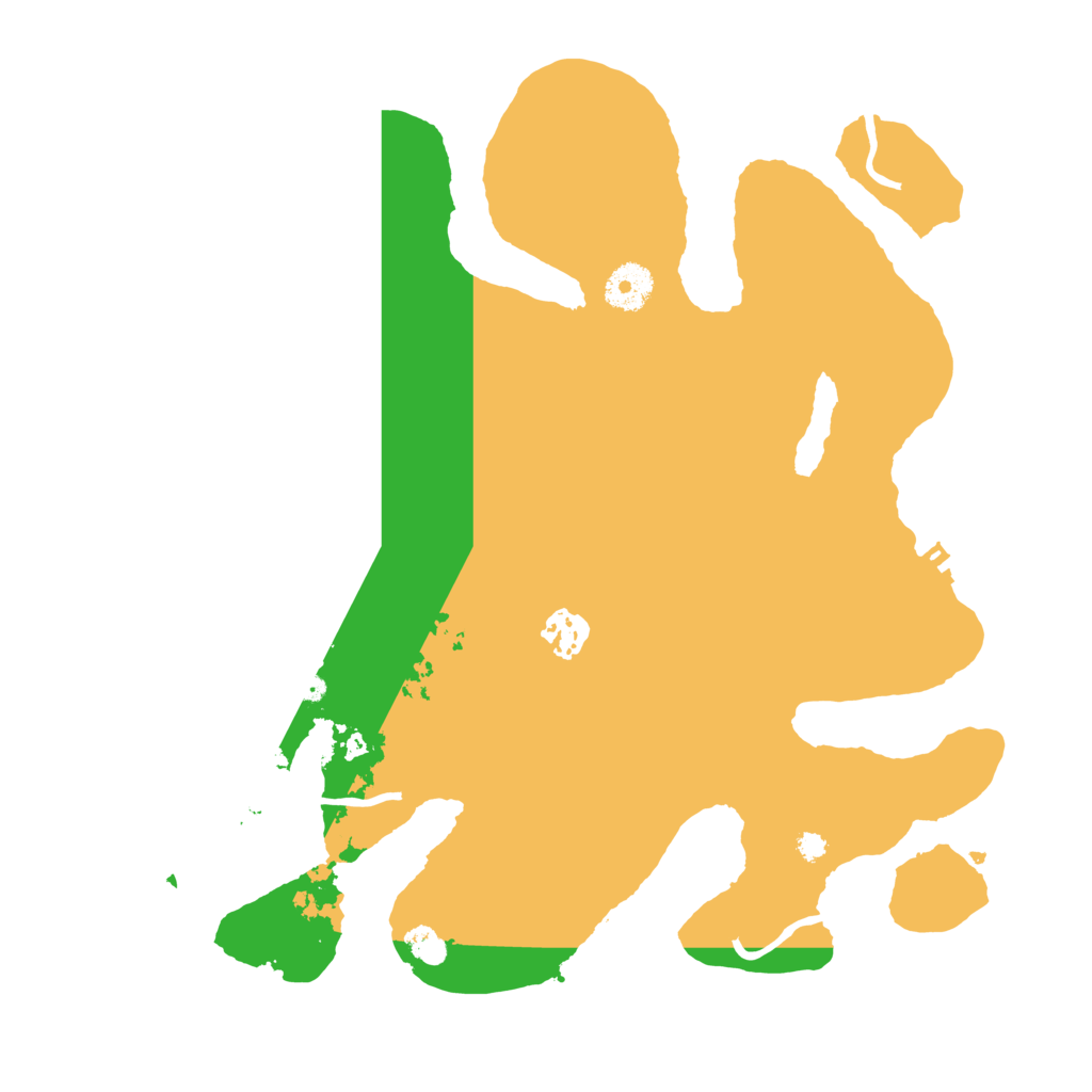 Biome Rust Map: Procedural Map, Size: 3500, Seed: 5431410