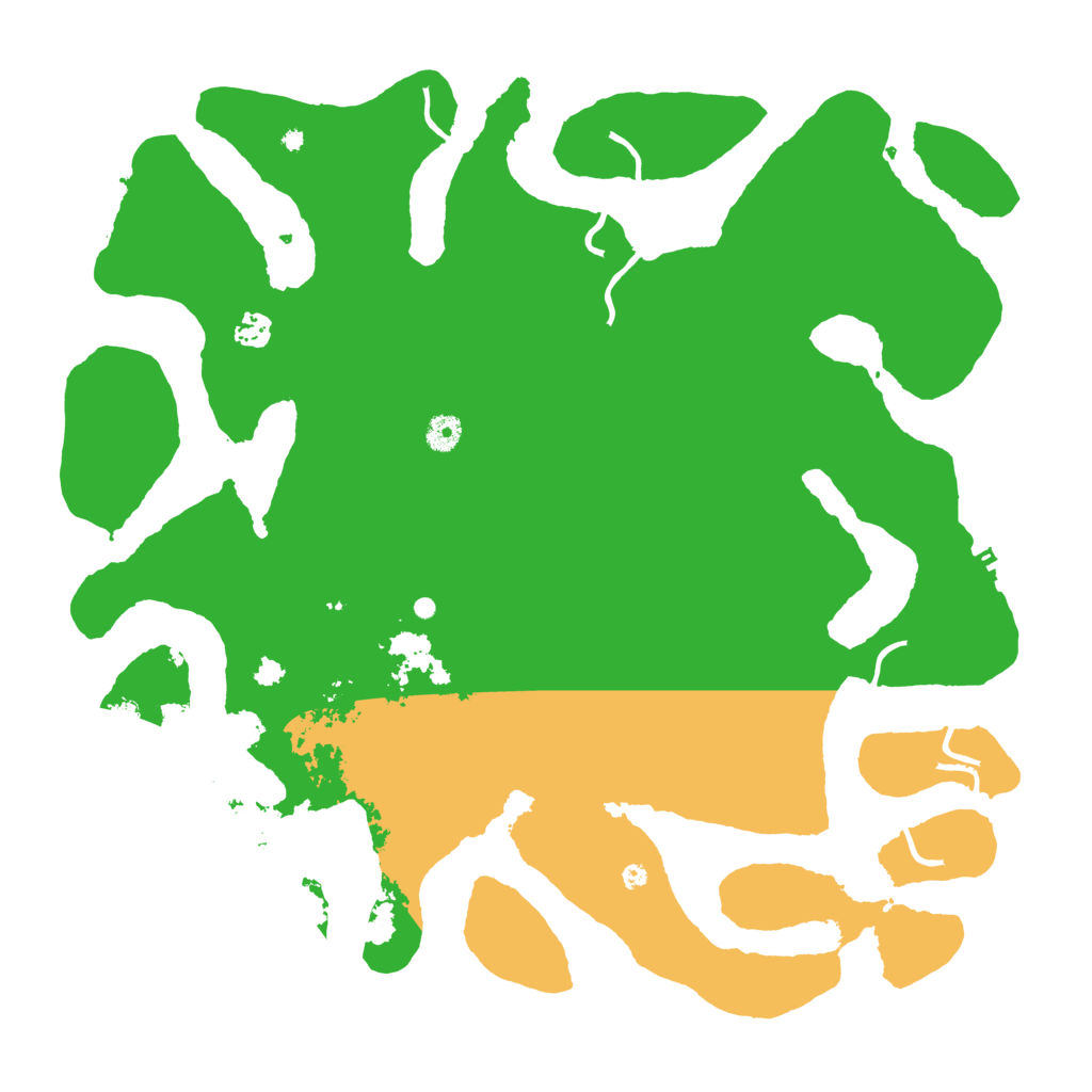 Biome Rust Map: Procedural Map, Size: 4500, Seed: 4174834