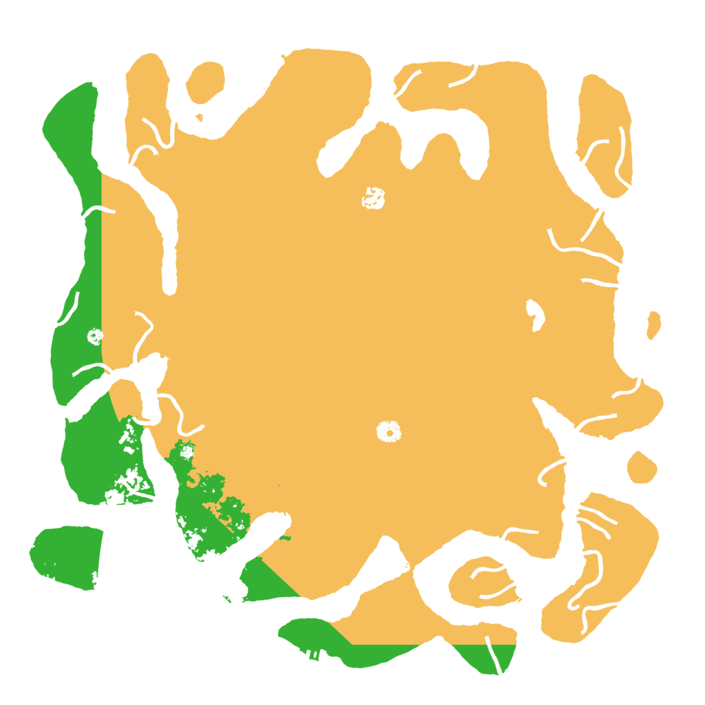 Biome Rust Map: Procedural Map, Size: 4500, Seed: 4636537