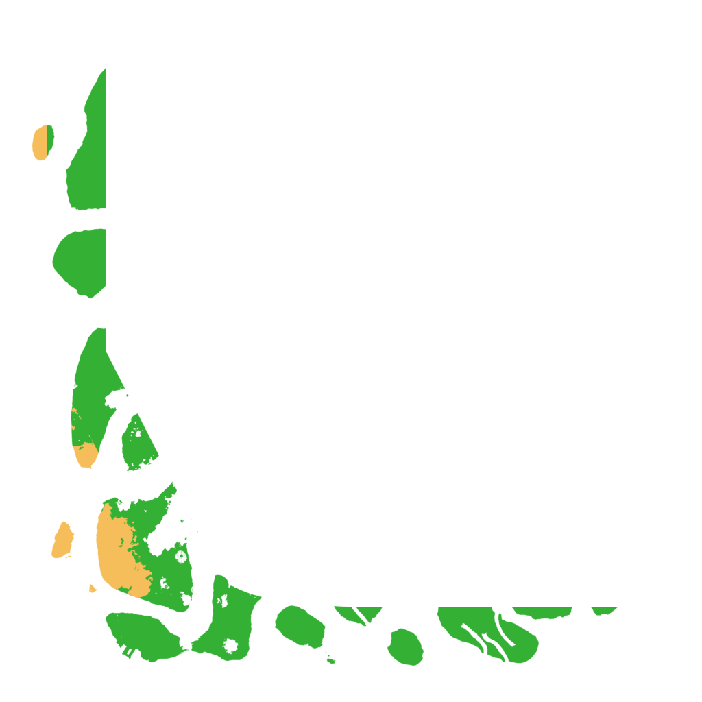 Biome Rust Map: Procedural Map, Size: 4500, Seed: 2712520