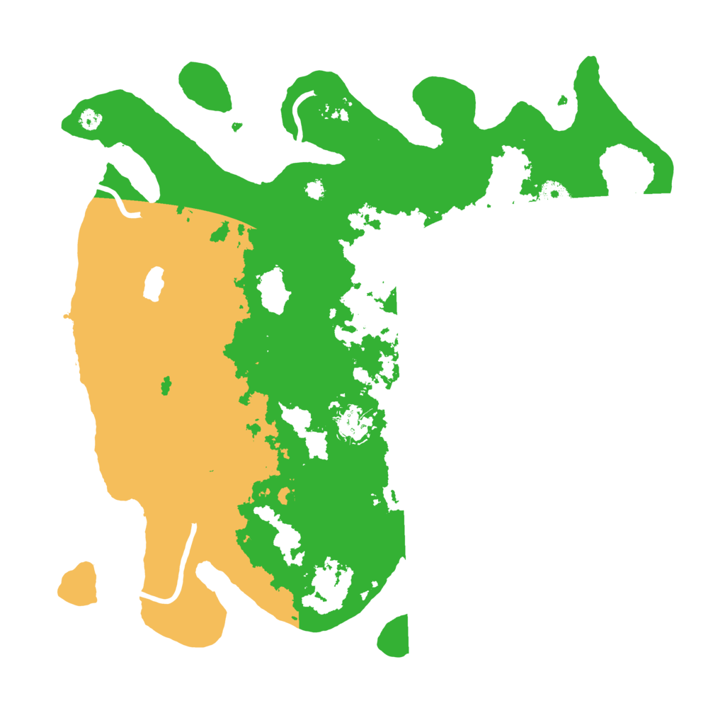 Biome Rust Map: Procedural Map, Size: 3550, Seed: 516263