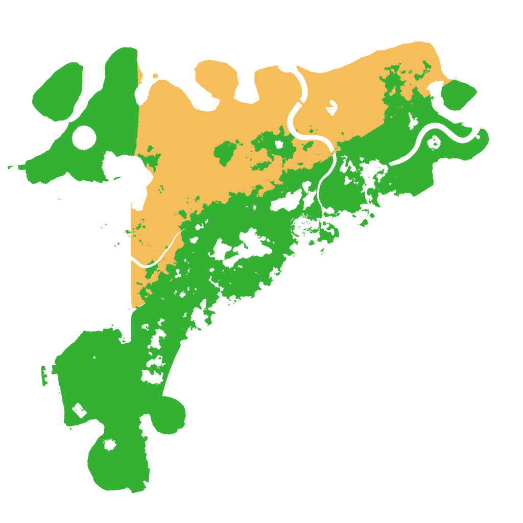 Biome Rust Map: Procedural Map, Size: 4000, Seed: 692002