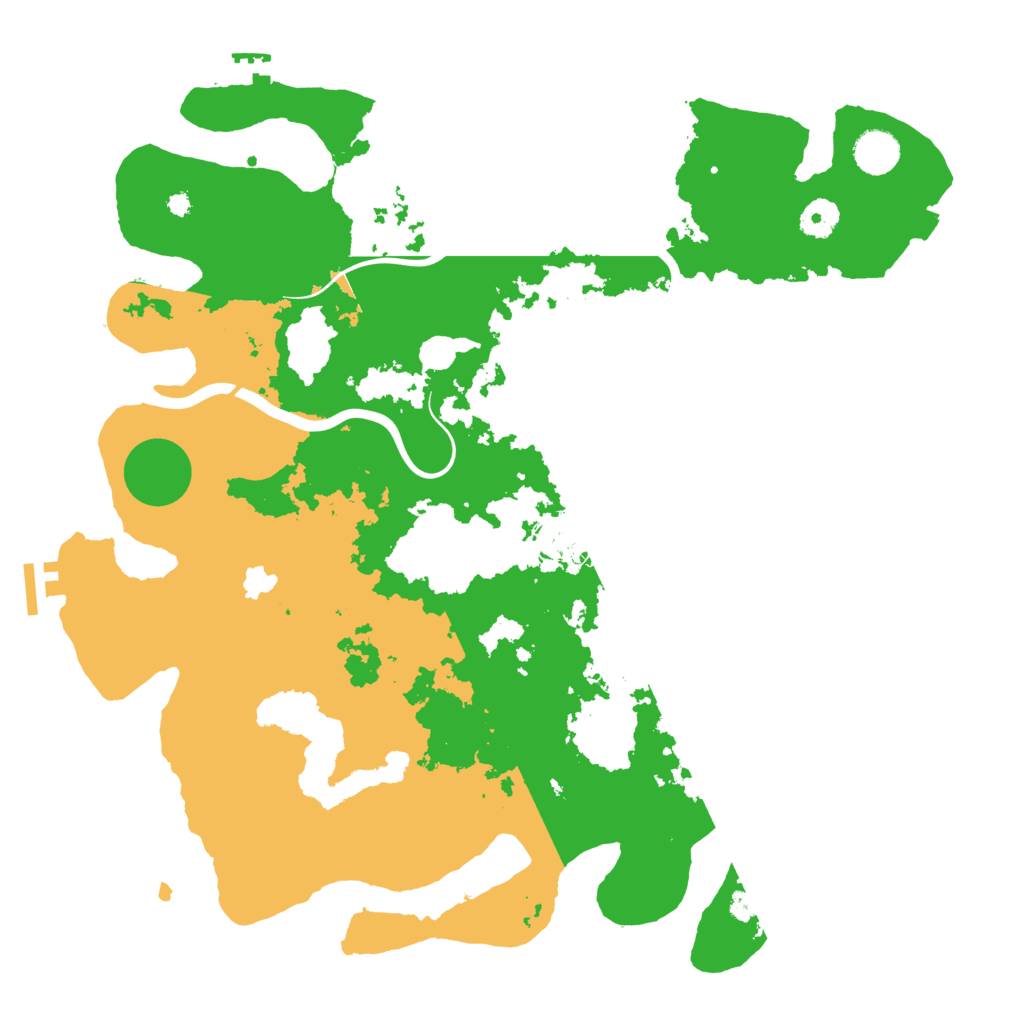 Biome Rust Map: Procedural Map, Size: 4000, Seed: 144188