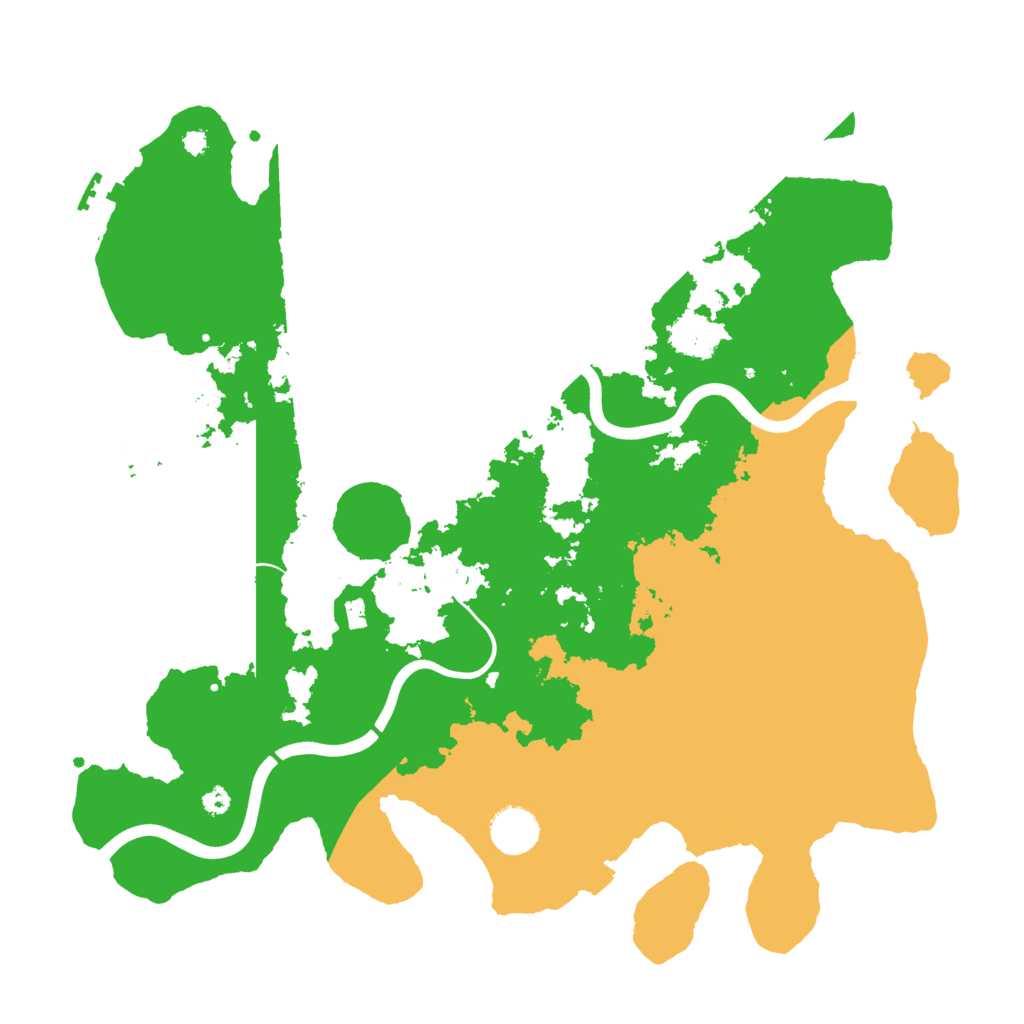 Biome Rust Map: Procedural Map, Size: 3750, Seed: 793197