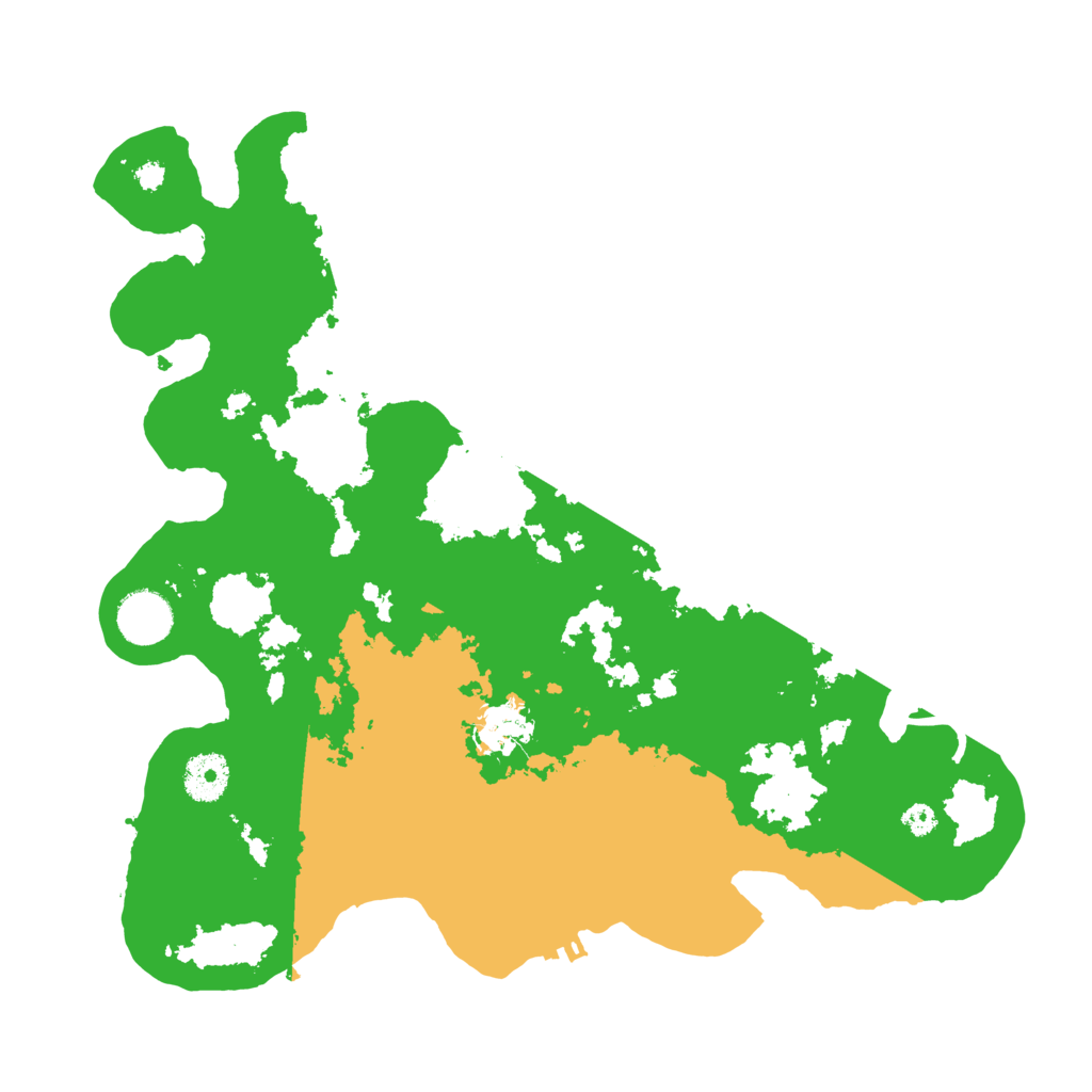 Biome Rust Map: Procedural Map, Size: 3500, Seed: 1461710594