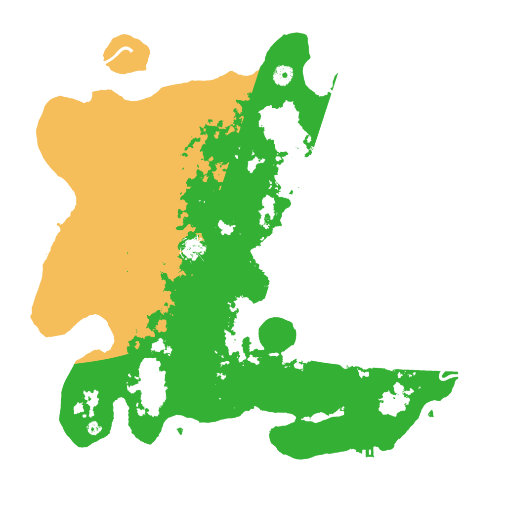 Biome Rust Map: Procedural Map, Size: 3800, Seed: 4421517
